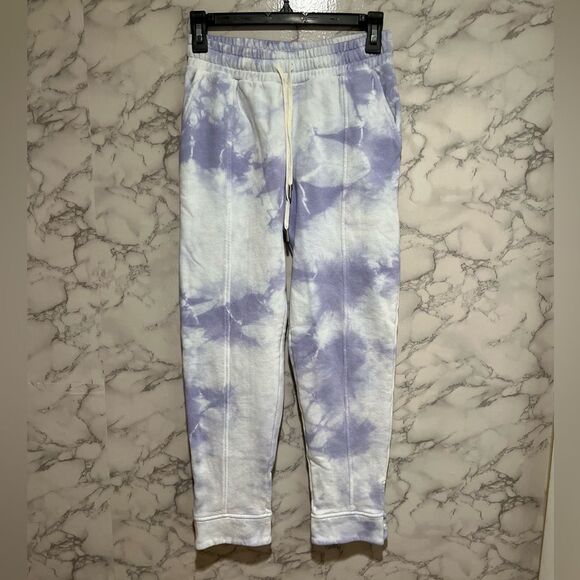 JONATHAN SIMKHAI Rikki Sweatpant In Blue - Sky Tie Dye - Picture 5 of 13